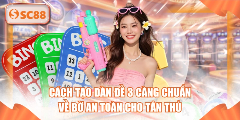 Cách Tạo Dàn Đề 3 Càng Chuẩn Về Bờ An Toàn Cho Tân Thủ